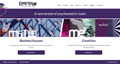 Desktop Screenshot of e-metrixx.com